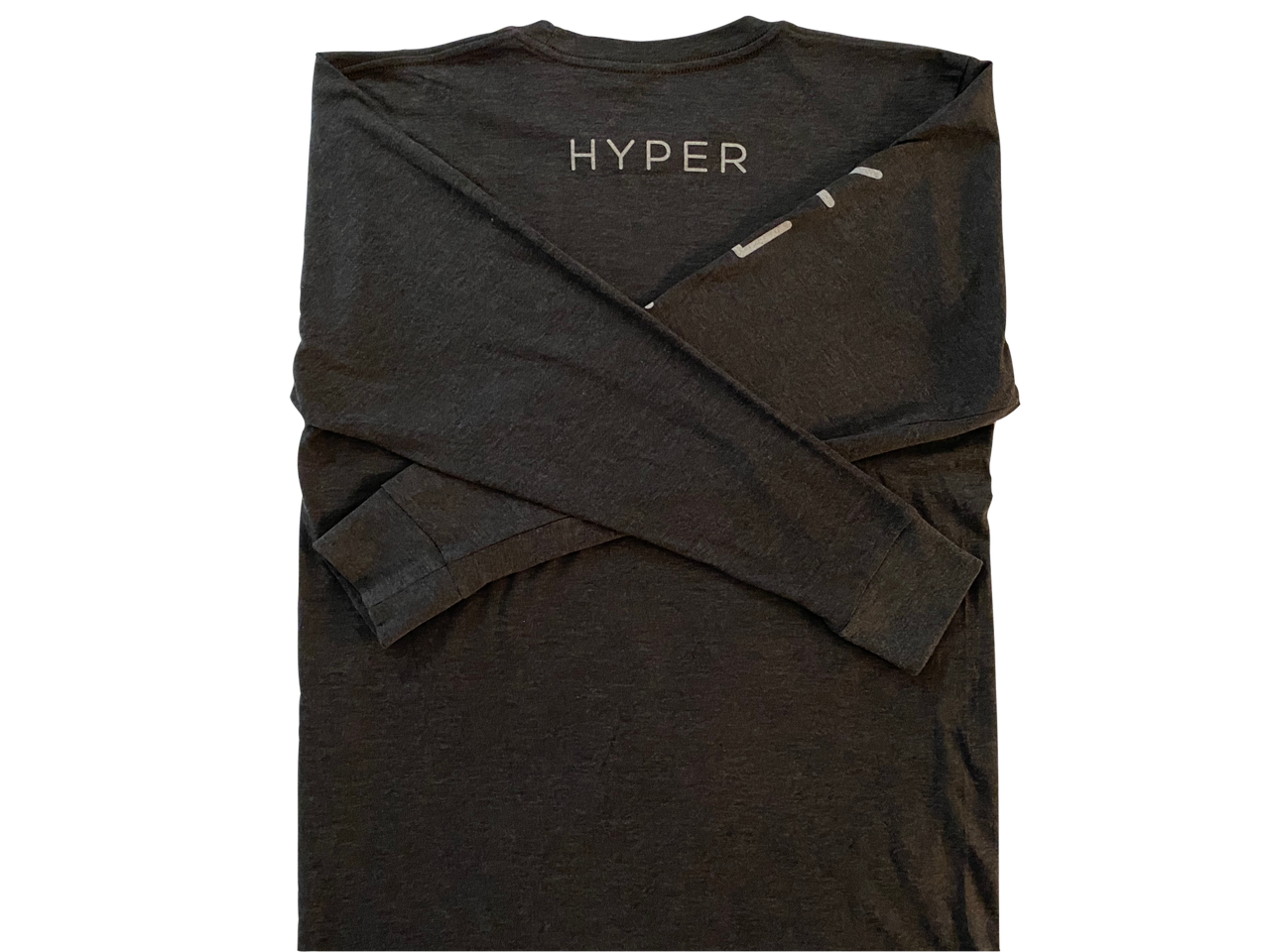 HYPER Steel Gray Long Sleeve Tee